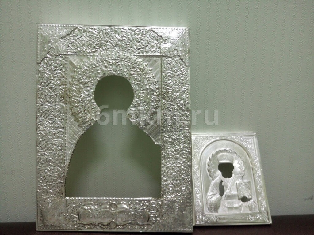 Серебрение икон