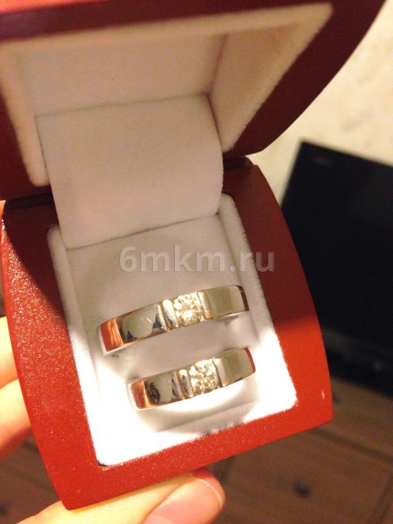 Родирование обручальных колец