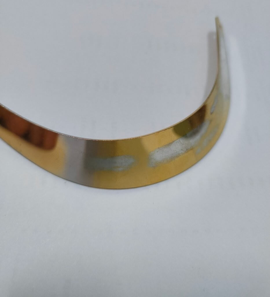 Виды брака в гальванике. Непрокрытие