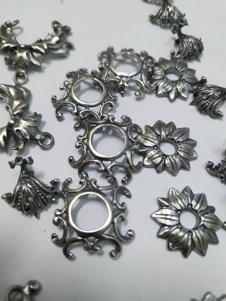 чернение серебра